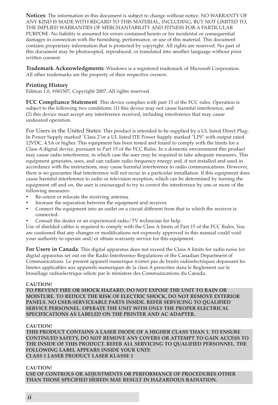 Primera Technology DP-XRn User Manual | Page 2 / 53