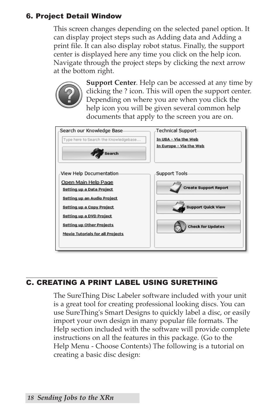 Primera Technology DP-XRn User Manual | Page 22 / 53