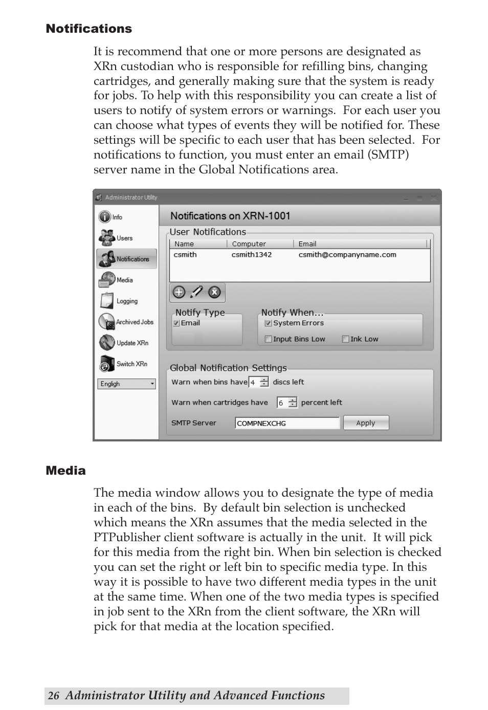 Primera Technology DP-XRn User Manual | Page 30 / 53
