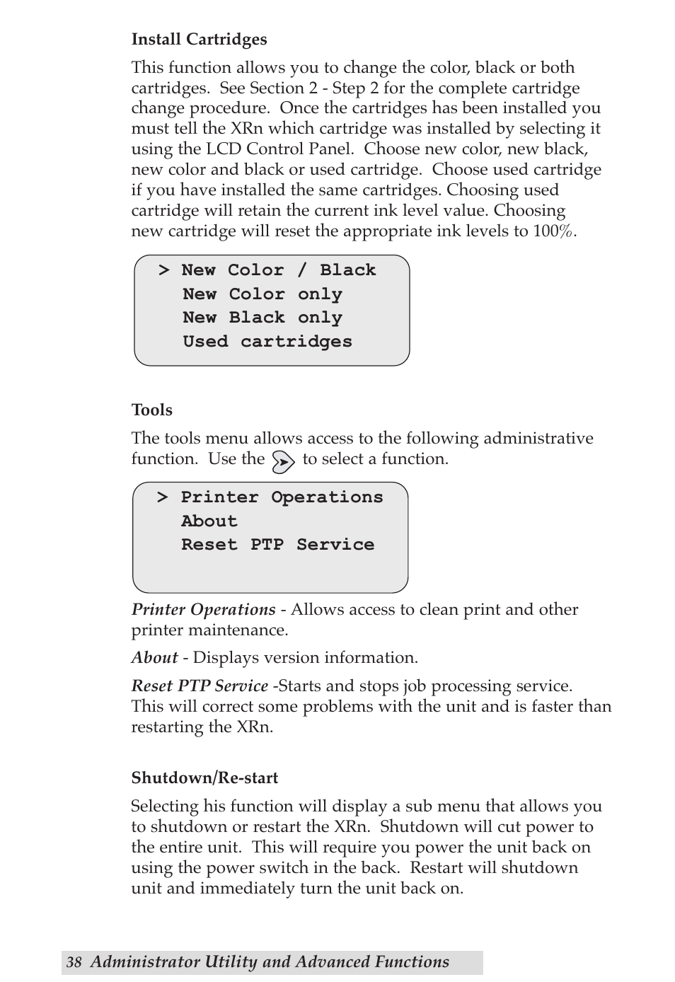 Primera Technology DP-XRn User Manual | Page 42 / 53