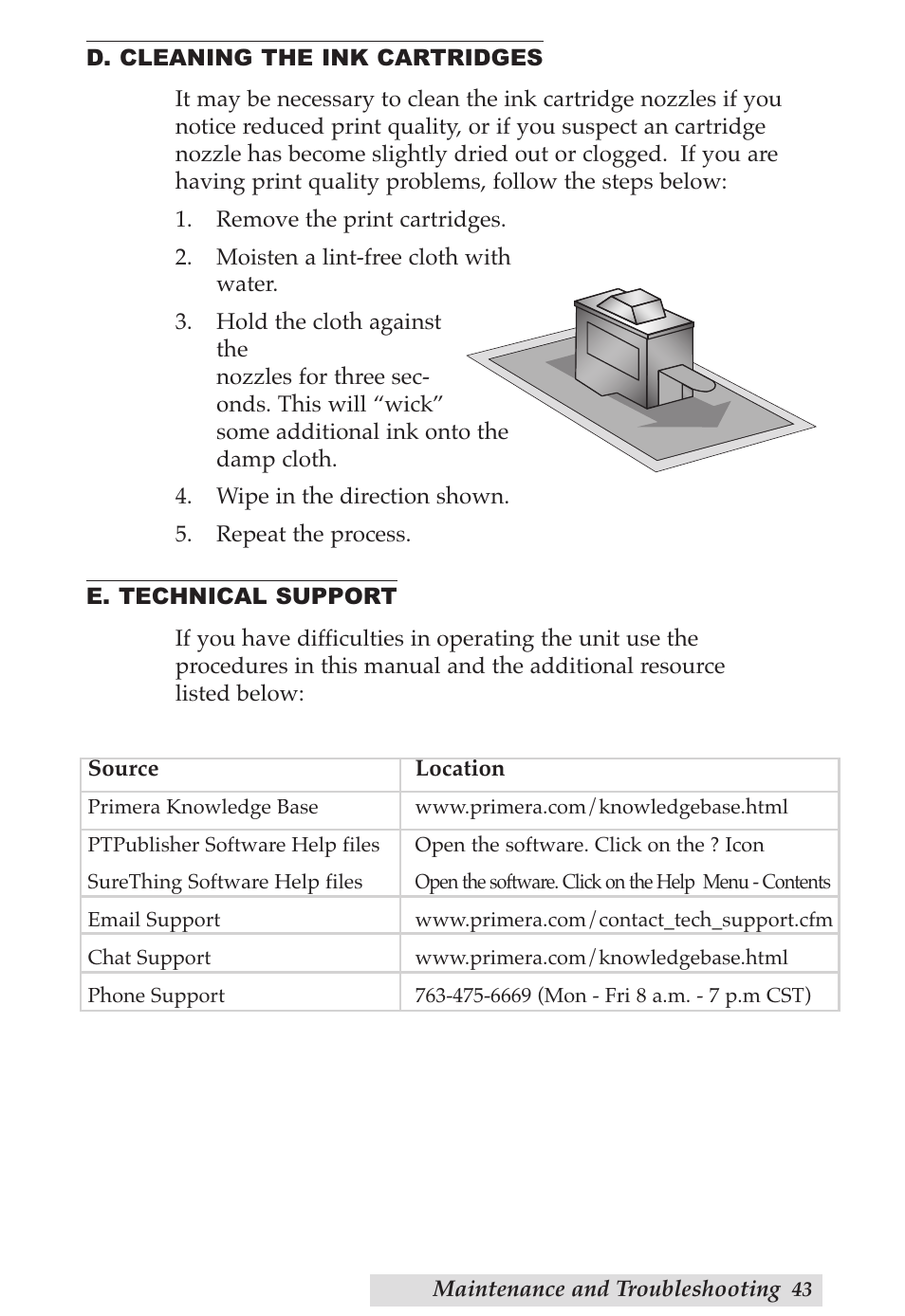Primera Technology DP-XRn User Manual | Page 47 / 53