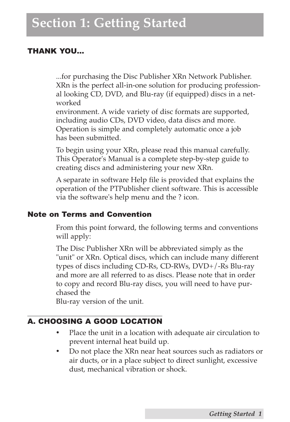 Primera Technology DP-XRn User Manual | Page 5 / 53