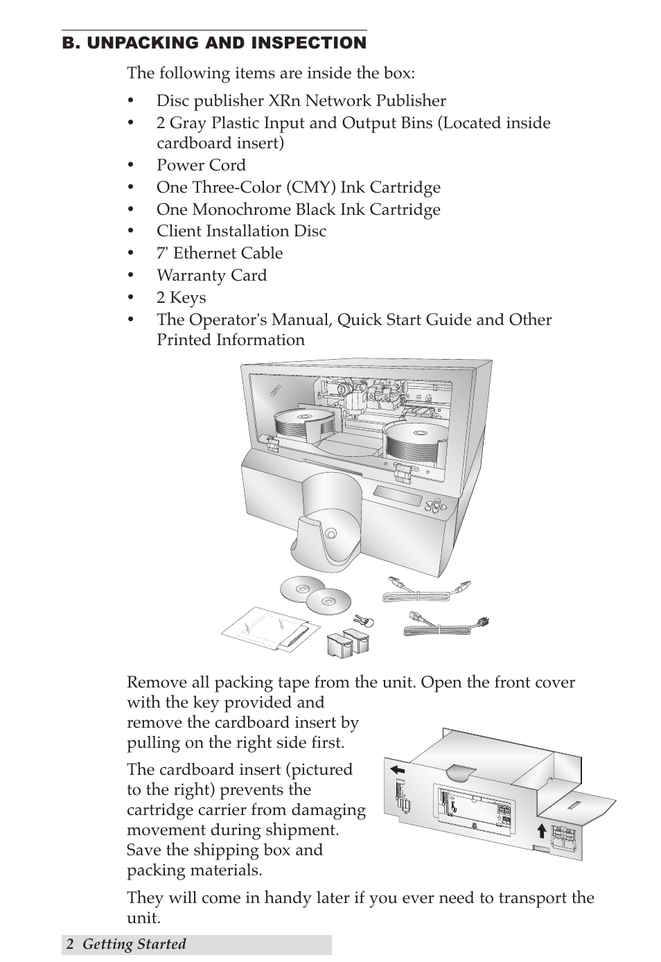 Primera Technology DP-XRn User Manual | Page 6 / 53