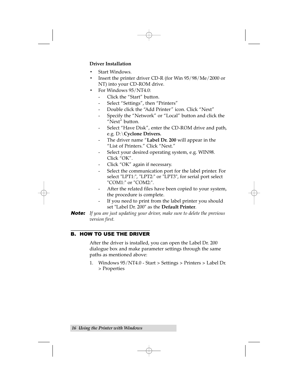 Primera Technology Cyclone C-1000 User Manual | Page 20 / 66
