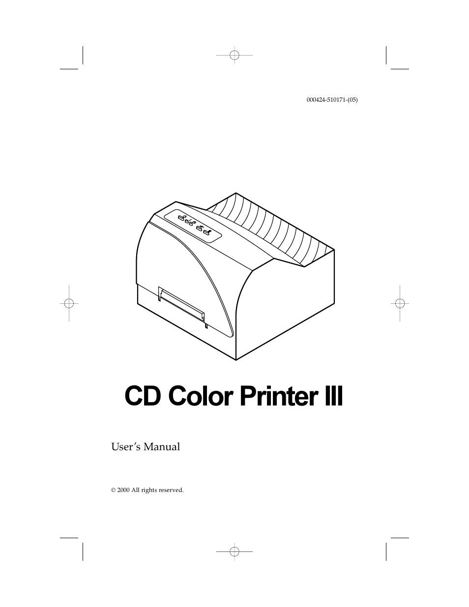 Primera Technology 000424-510171-(05) User Manual | 68 pages