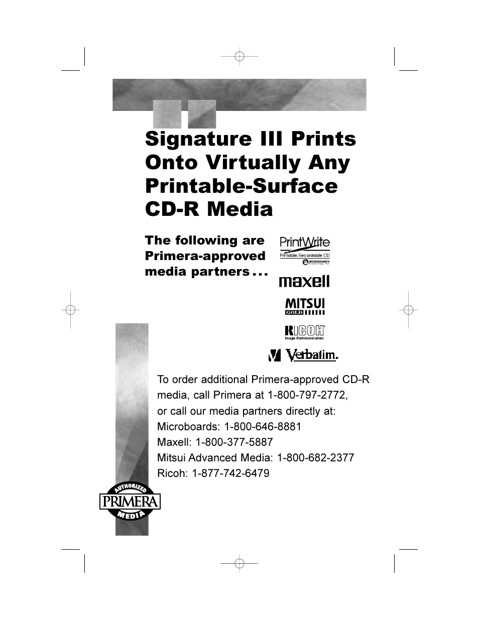 Primera Technology 000424-510171-(05) User Manual | Page 63 / 68