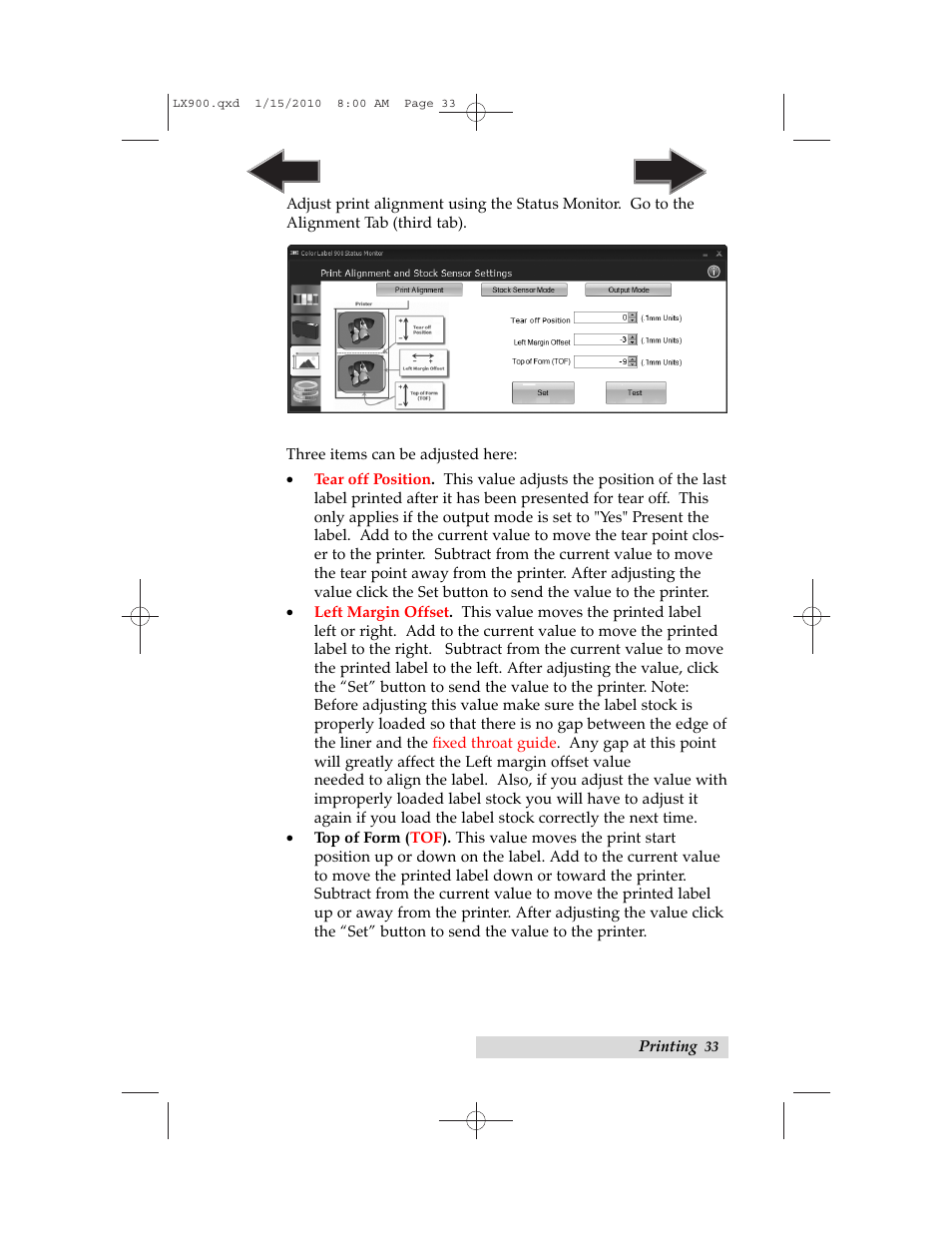 Primera Technology LX900 User Manual | Page 37 / 62