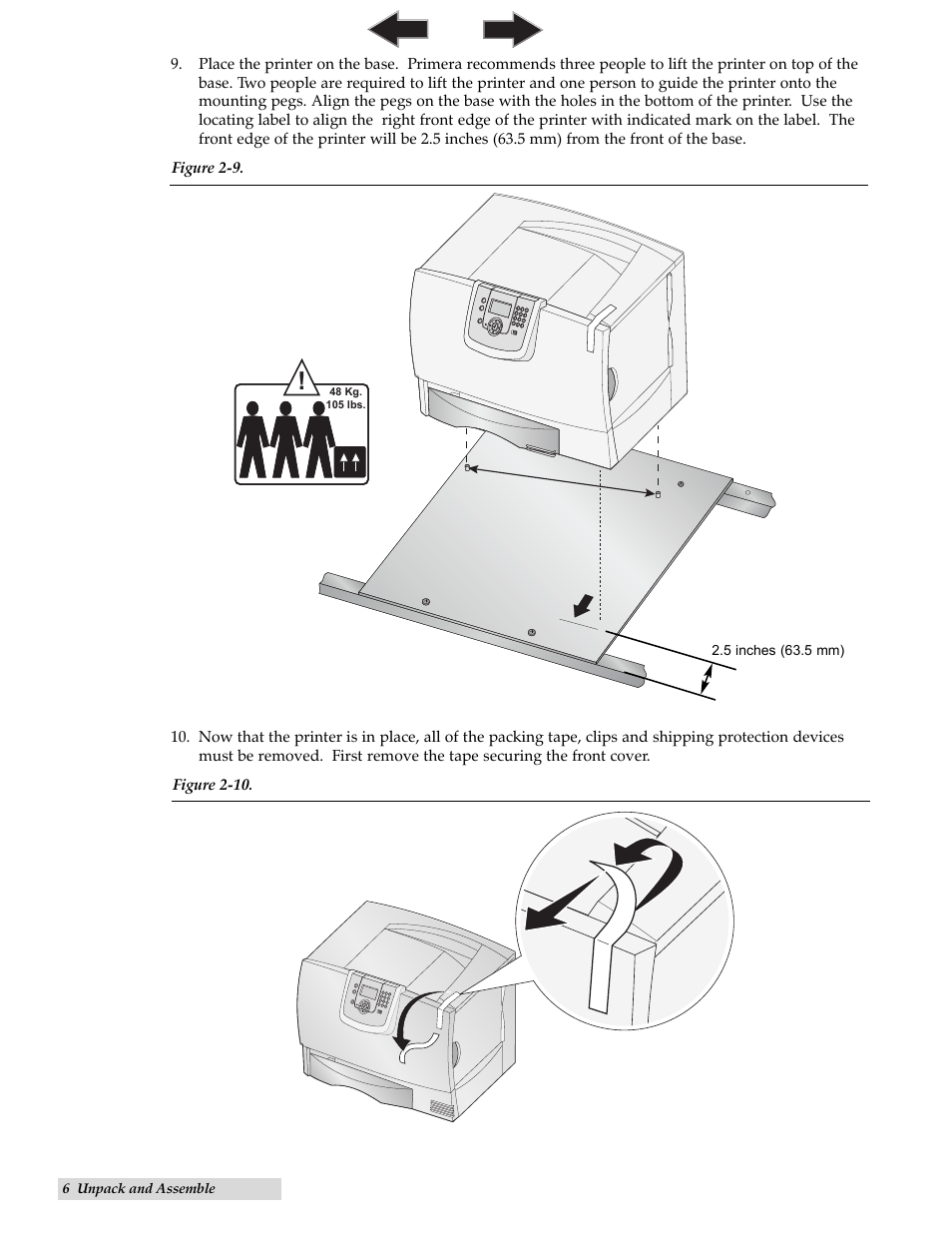 Primera Technology CX1200 User Manual | Page 10 / 64