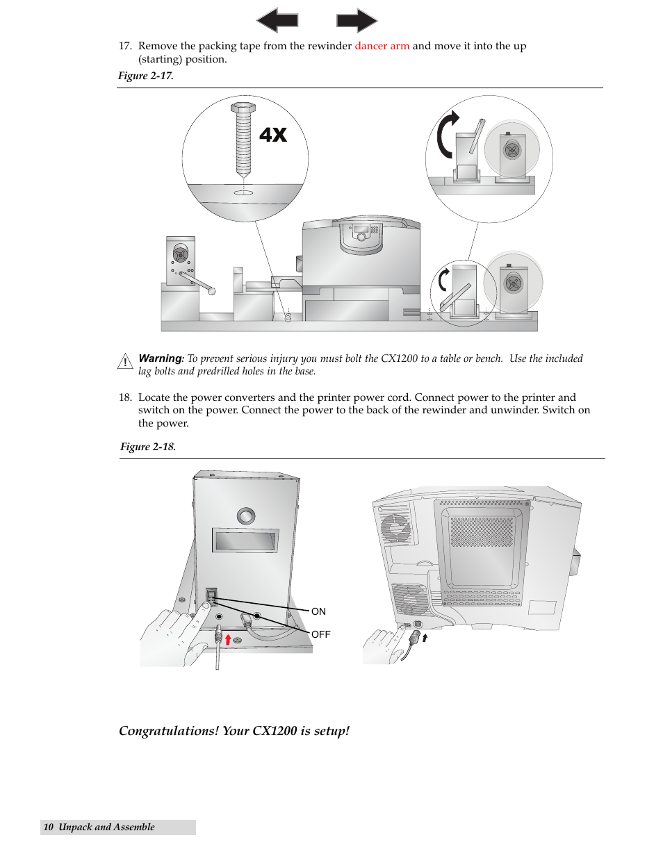 Primera Technology CX1200 User Manual | Page 14 / 64