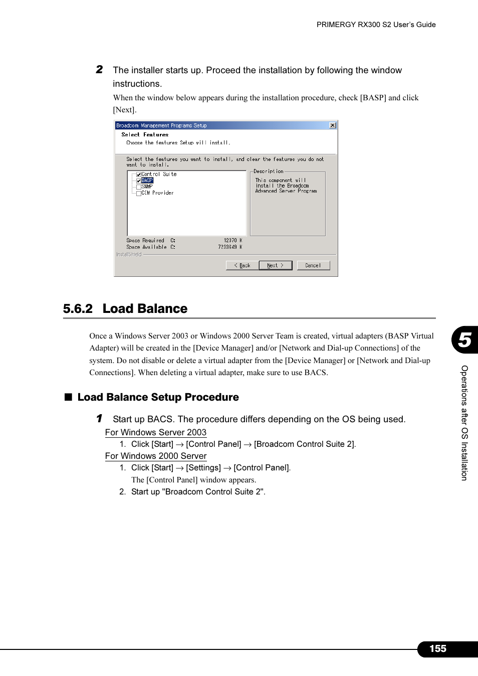 2 load balance | Primera Technology Fujitsu Tape Drive RX300 S2 User Manual | Page 155 / 311