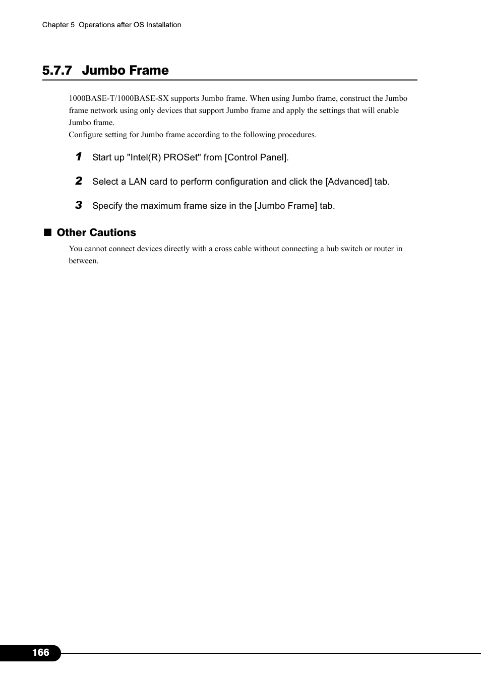 7 jumbo frame | Primera Technology Fujitsu Tape Drive RX300 S2 User Manual | Page 166 / 311