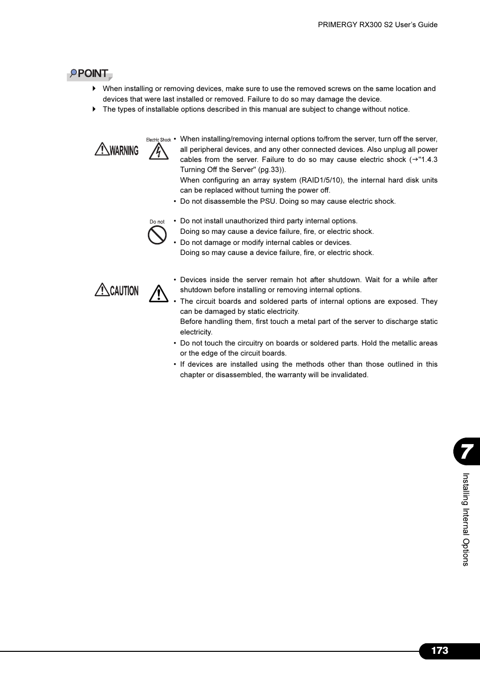 Primera Technology Fujitsu Tape Drive RX300 S2 User Manual | Page 173 / 311