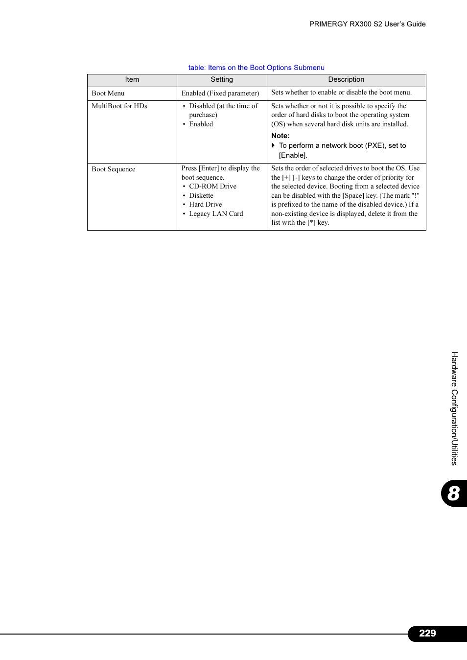 Primera Technology Fujitsu Tape Drive RX300 S2 User Manual | Page 229 / 311