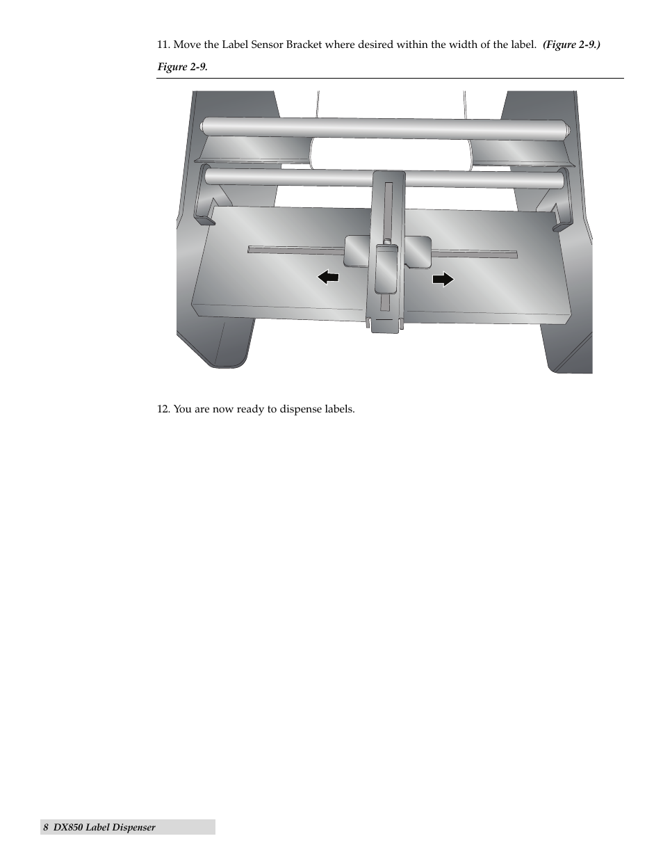 Primera Technology LABEL DISPENSER DX850 User Manual | Page 8 / 16
