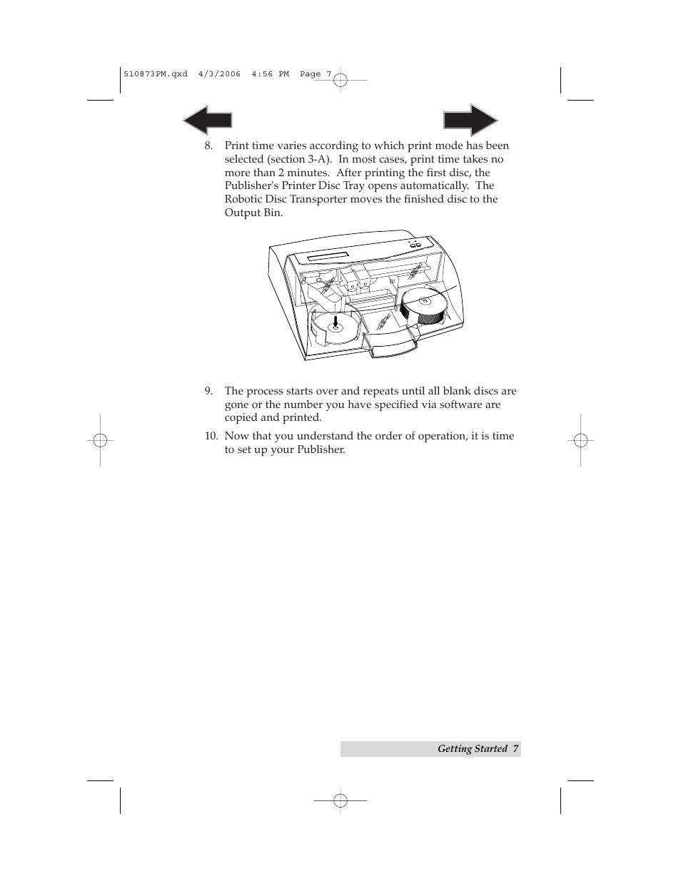 Primera Technology Primera Bravo Automated Opitcal Disc Duplication & Printing System II User Manual | Page 11 / 72