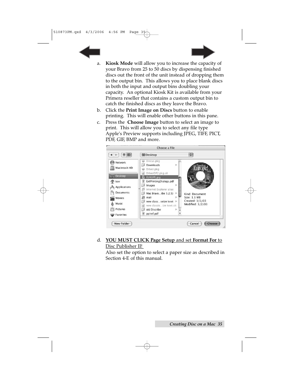 Primera Technology Primera Bravo Automated Opitcal Disc Duplication & Printing System II User Manual | Page 39 / 72