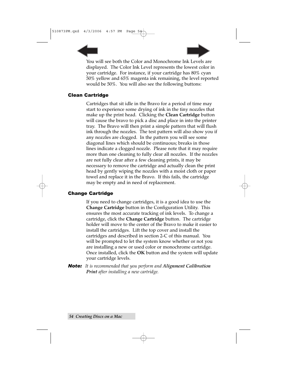 Primera Technology Primera Bravo Automated Opitcal Disc Duplication & Printing System II User Manual | Page 58 / 72