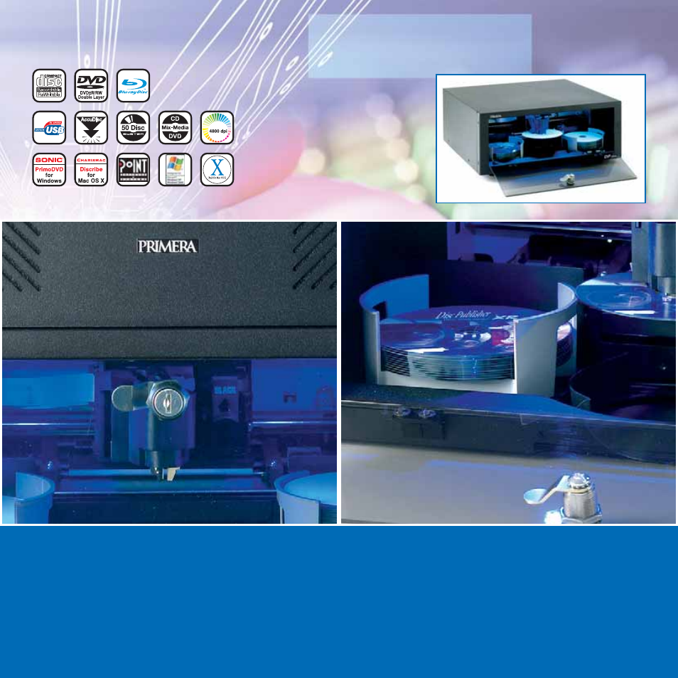 Disc publisher xr | Primera Technology XR Series User Manual | Page 5 / 16