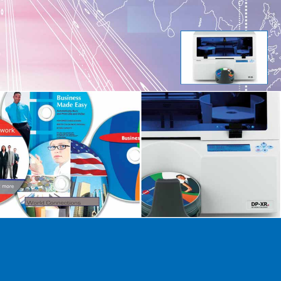 Disc publisher xrn | Primera Technology XR Series User Manual | Page 9 / 16