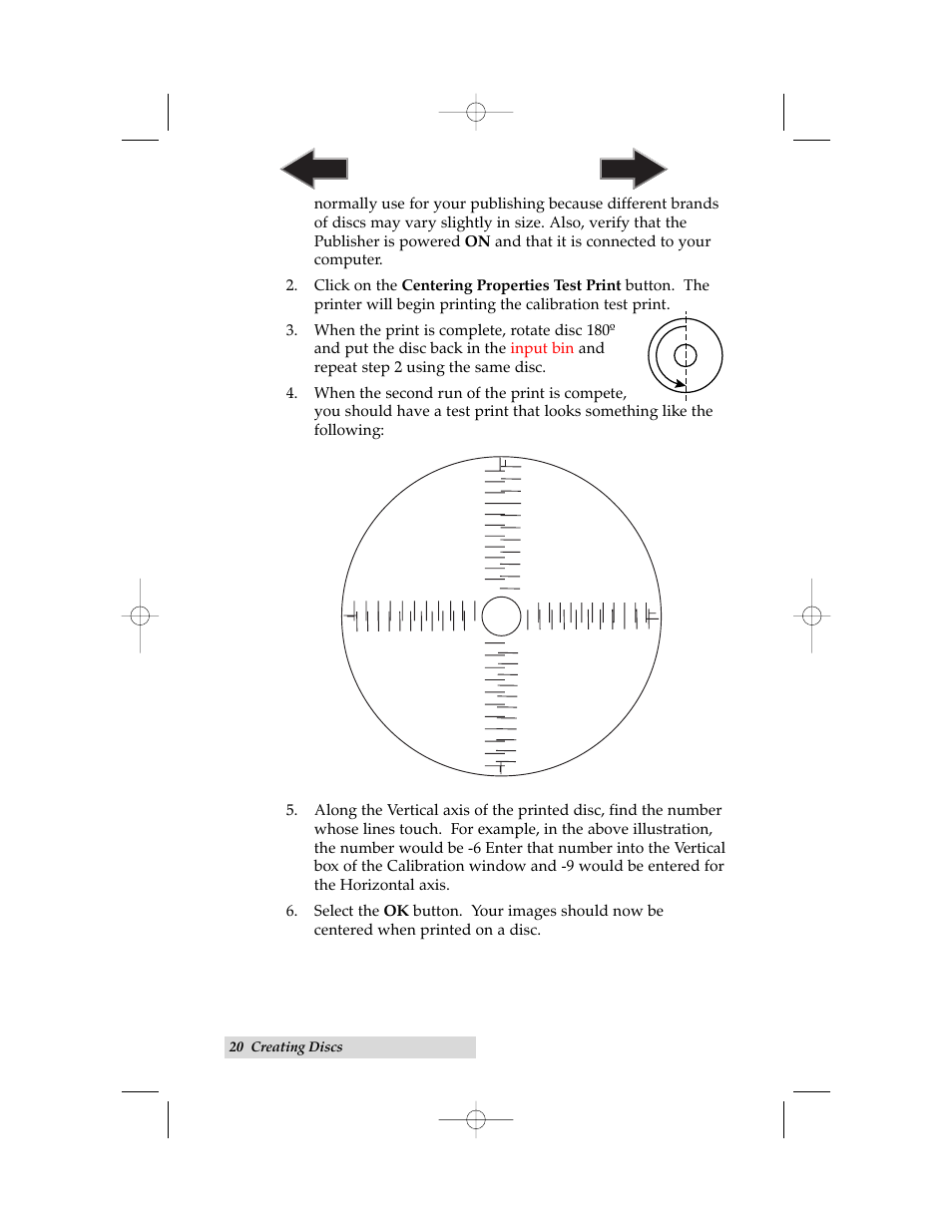 Toc index, 20 creating discs | Primera Technology II User Manual | Page 24 / 48