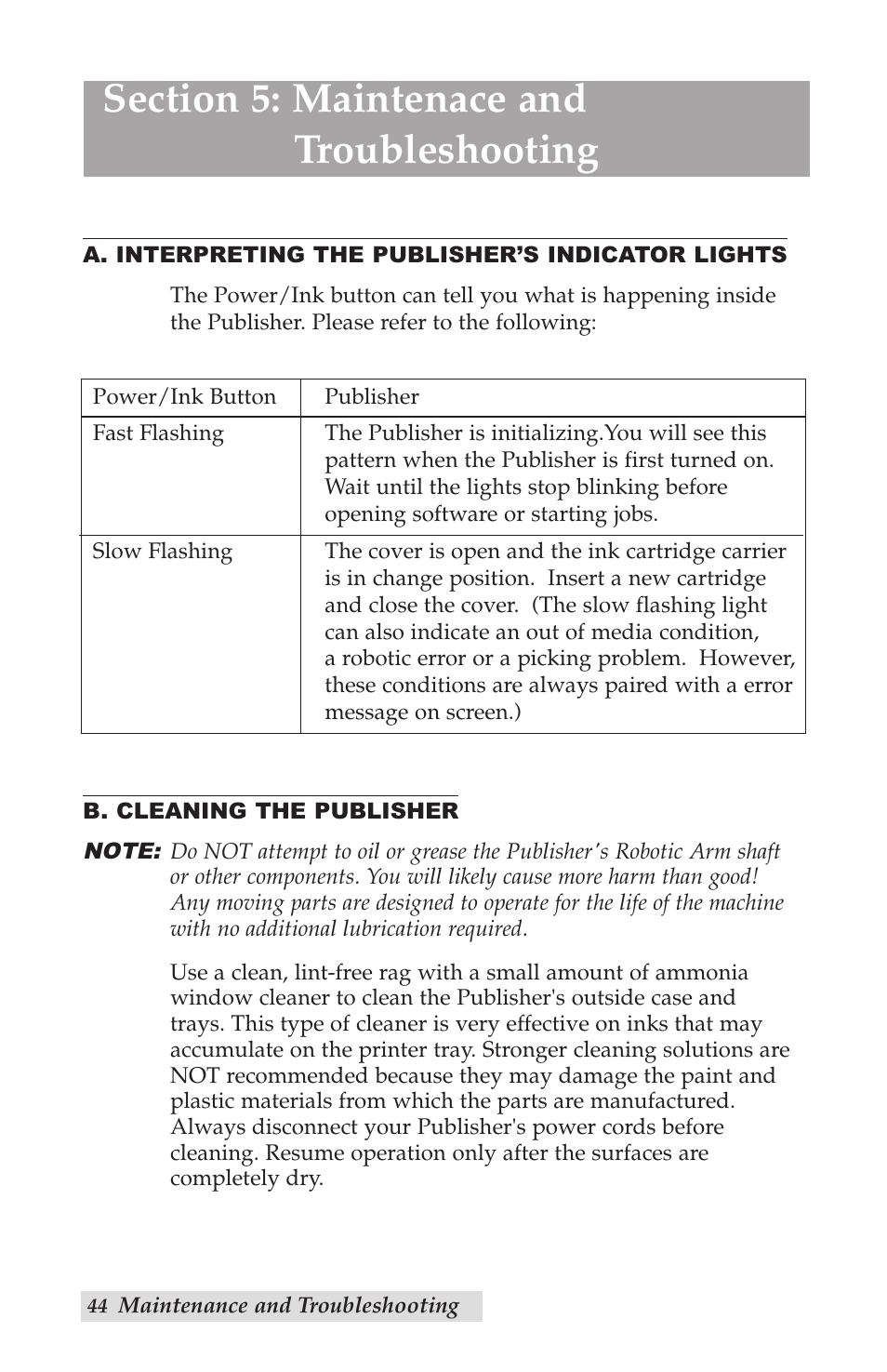 Primera Technology 090709-510963-(01) User Manual | Page 48 / 53