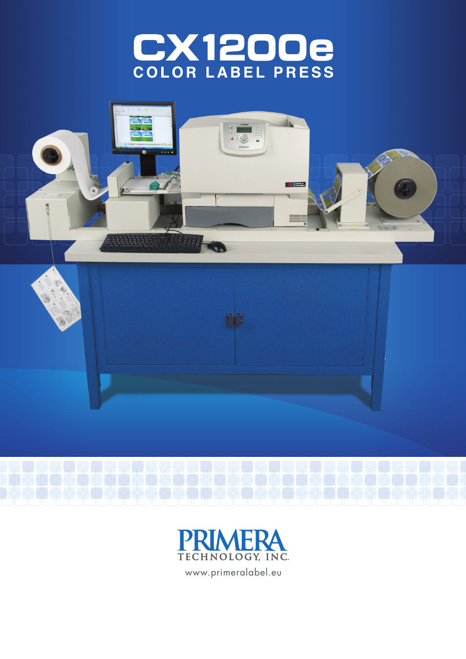 Primera Technology Digital Color Label Press CX1200e User Manual | 8 pages