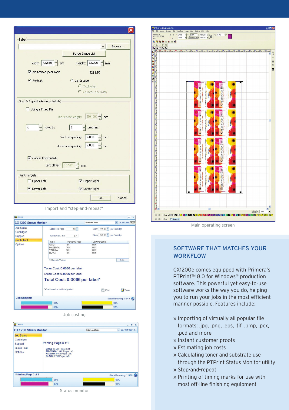 Primera Technology Digital Color Label Press CX1200e User Manual | Page 5 / 8
