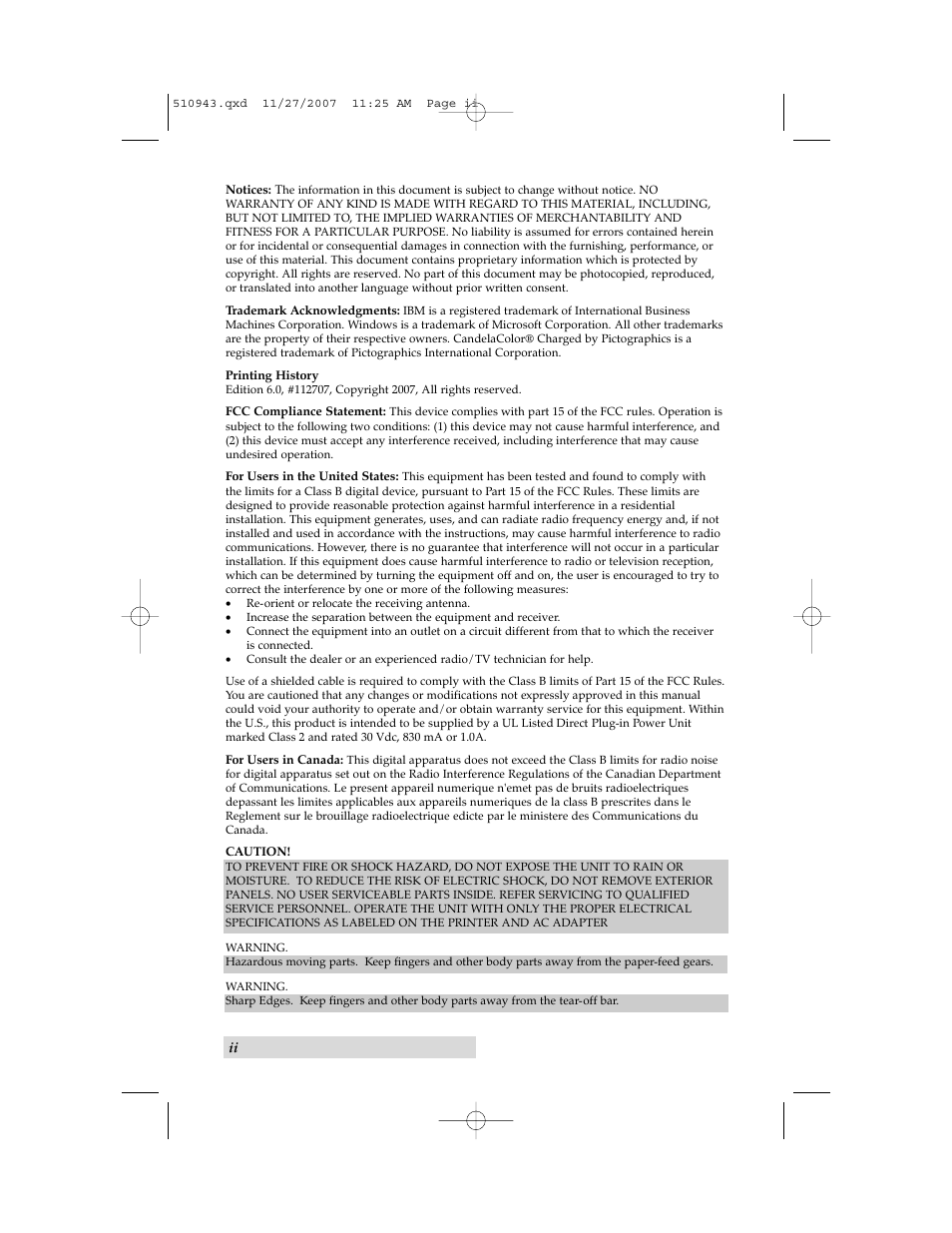 Primera Technology LX810 User Manual | Page 2 / 56