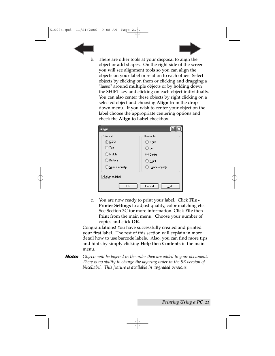 Primera Technology LX400 User Manual | Page 25 / 58
