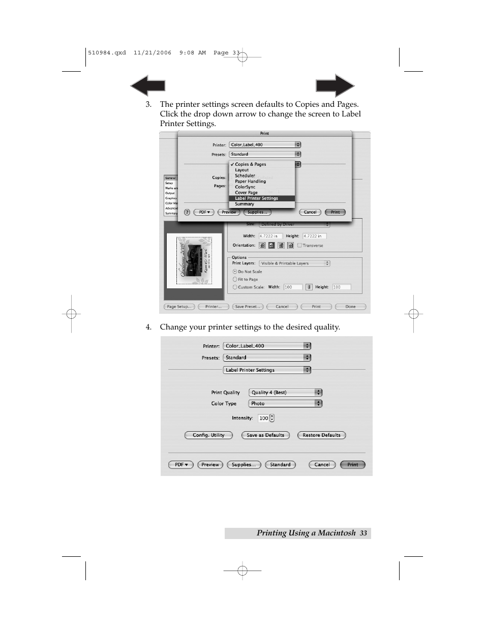 Primera Technology LX400 User Manual | Page 37 / 58