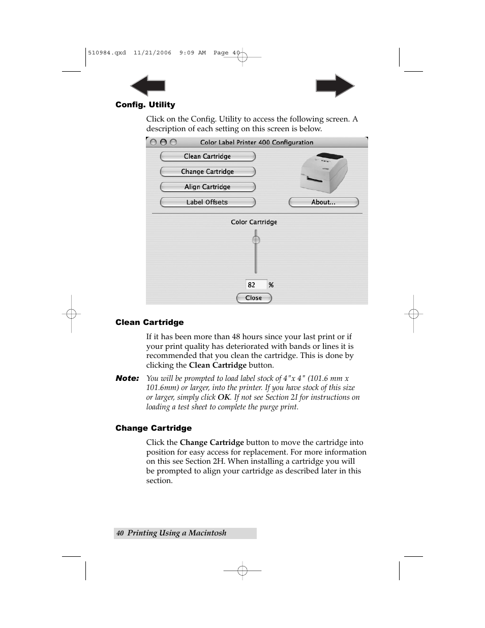 Primera Technology LX400 User Manual | Page 44 / 58