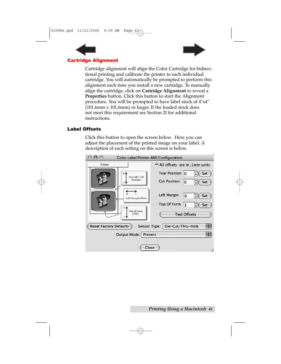 Primera Technology LX400 User Manual | Page 45 / 58