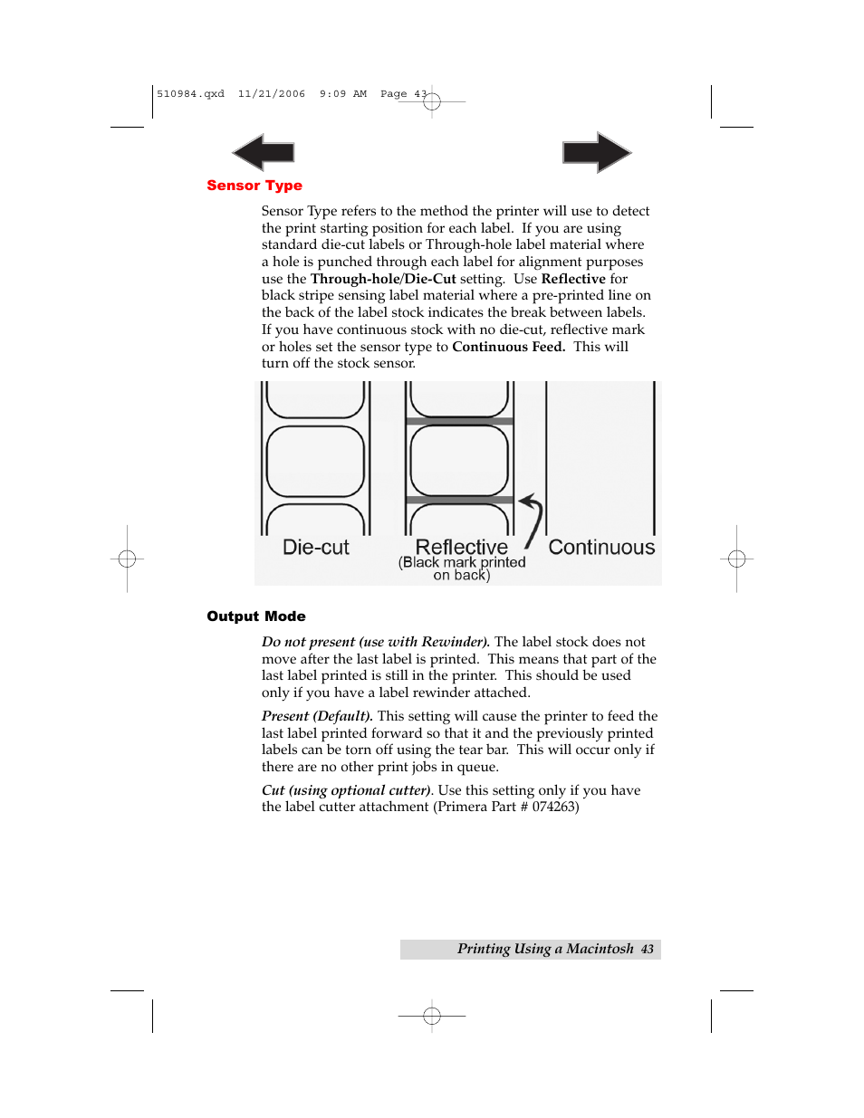 Primera Technology LX400 User Manual | Page 47 / 58