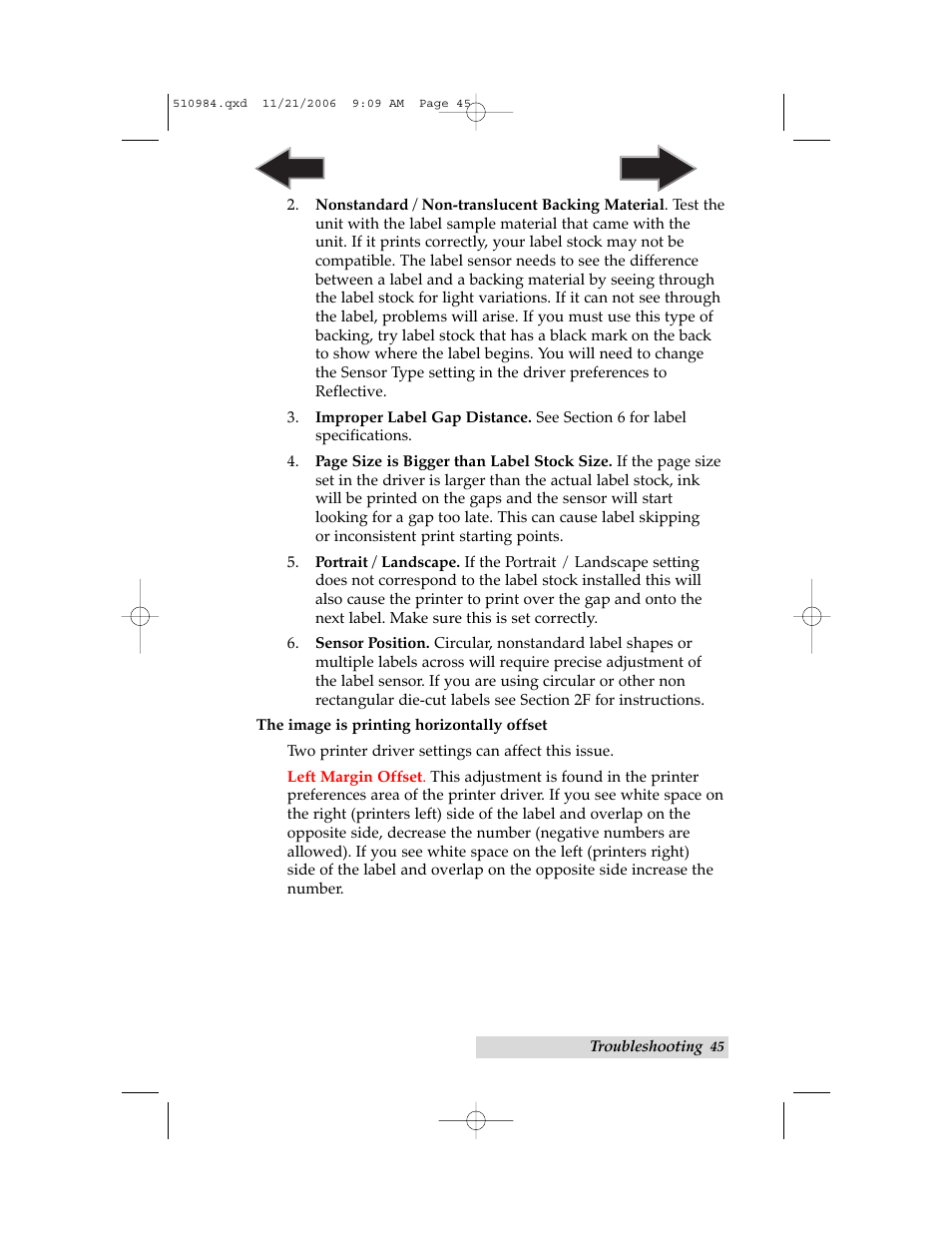 Primera Technology LX400 User Manual | Page 49 / 58