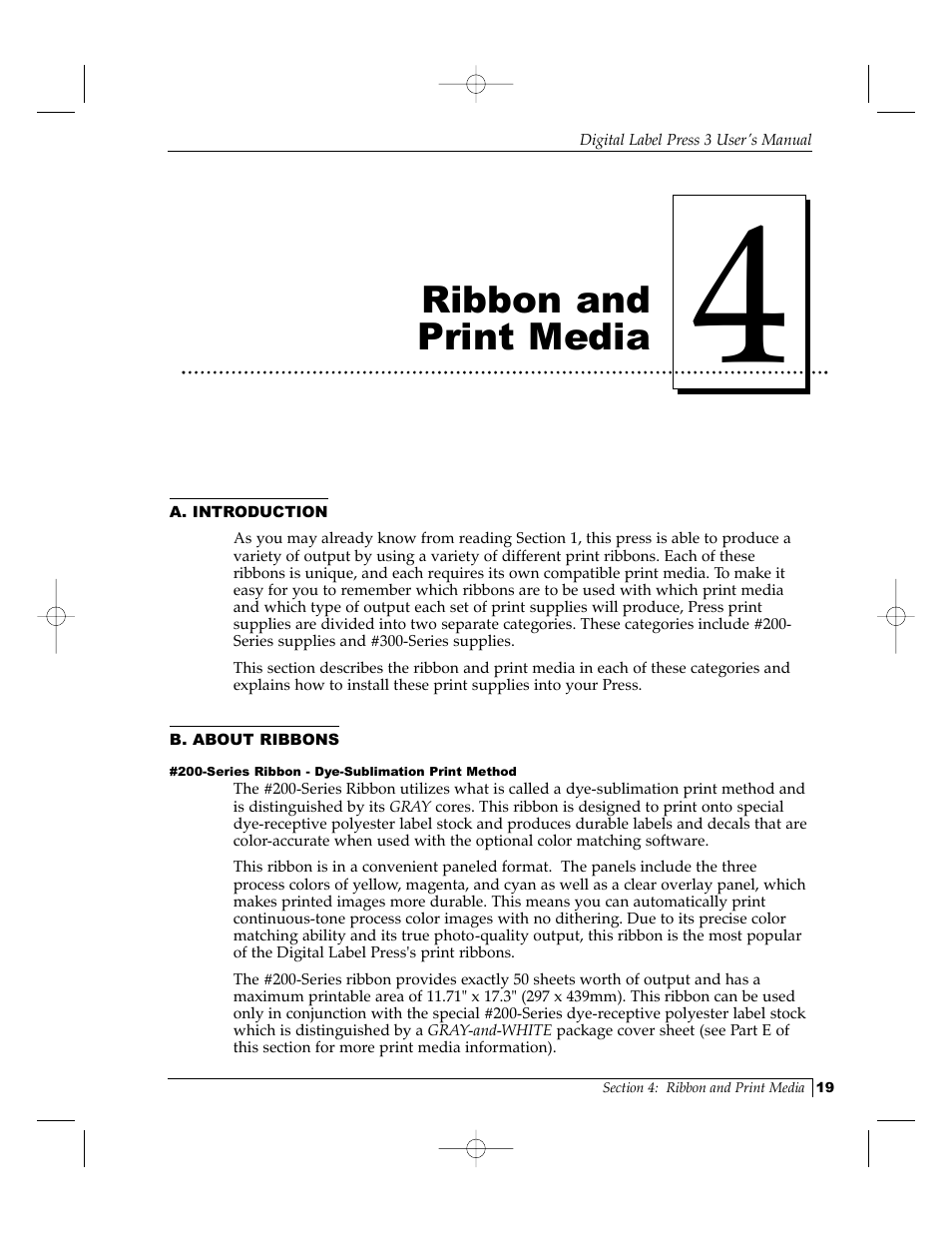 Ribbon and print media | Primera Technology 510212 User Manual | Page 24 / 96