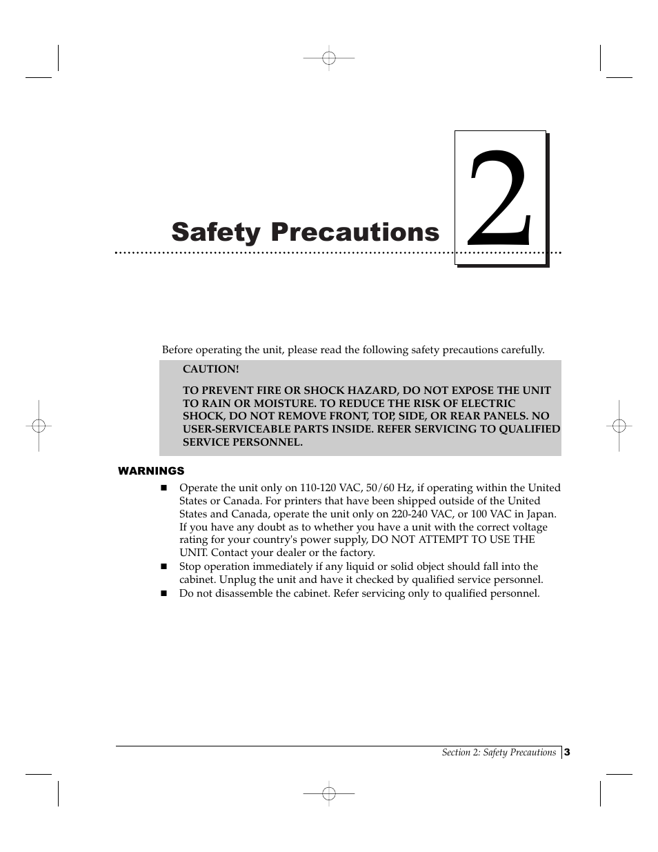 Safety precautions | Primera Technology 510212 User Manual | Page 8 / 96