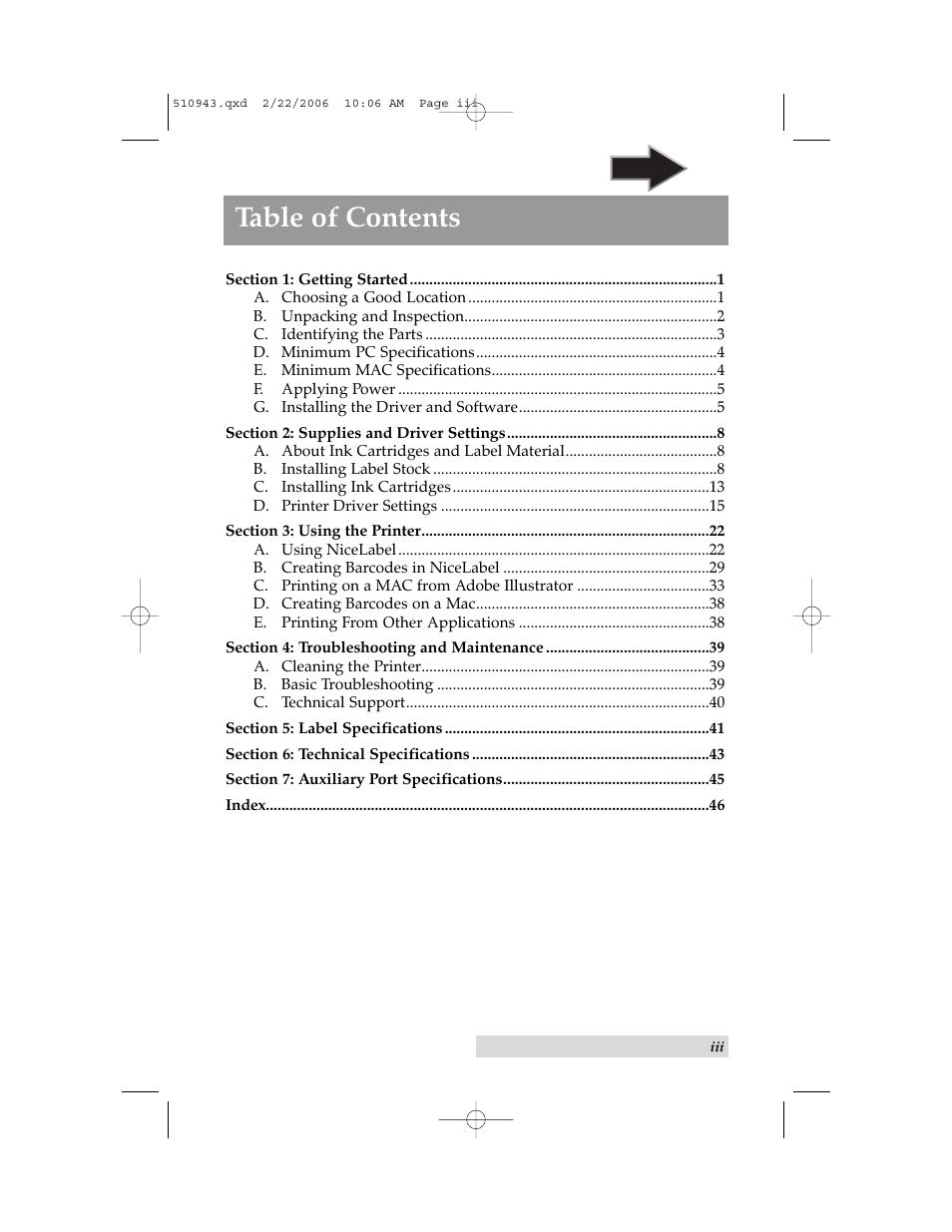 Primera Technology LX 810 User Manual | Page 3 / 52
