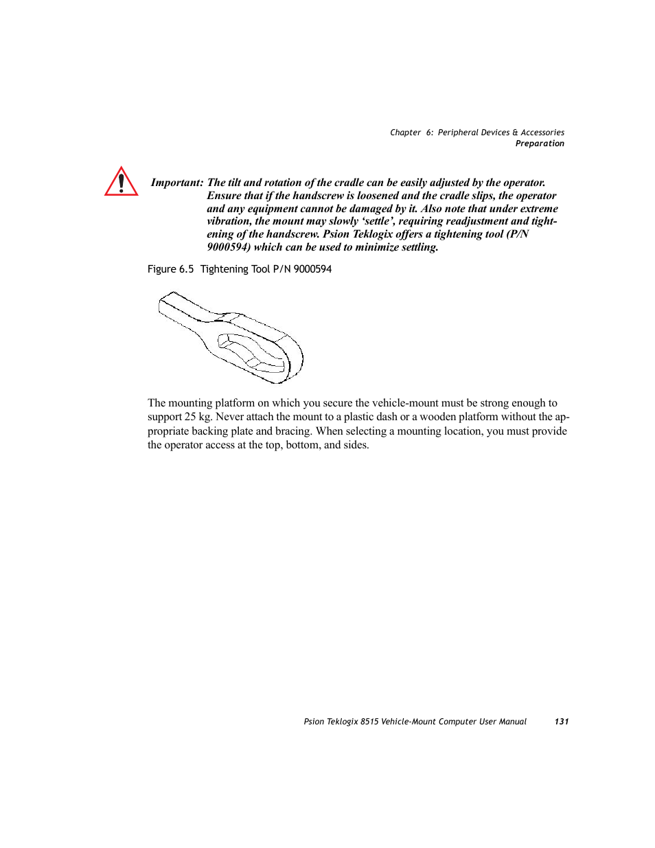 Psion Teklogix Vehicle-Mount Computer 8515 User Manual | Page 151 / 188