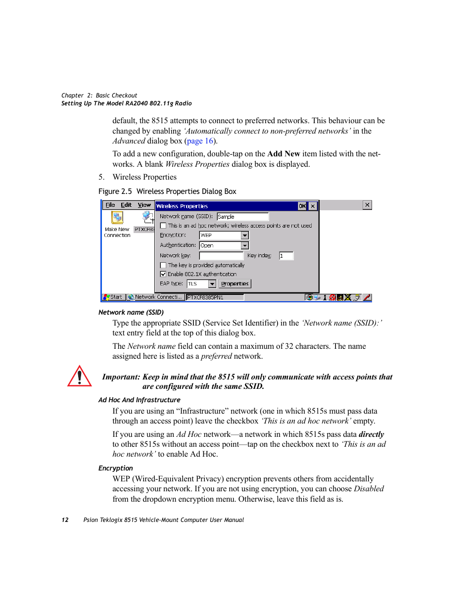 Psion Teklogix Vehicle-Mount Computer 8515 User Manual | Page 32 / 188