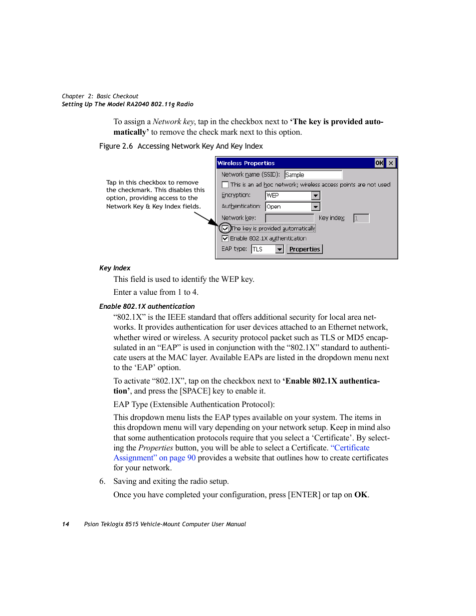 Psion Teklogix Vehicle-Mount Computer 8515 User Manual | Page 34 / 188