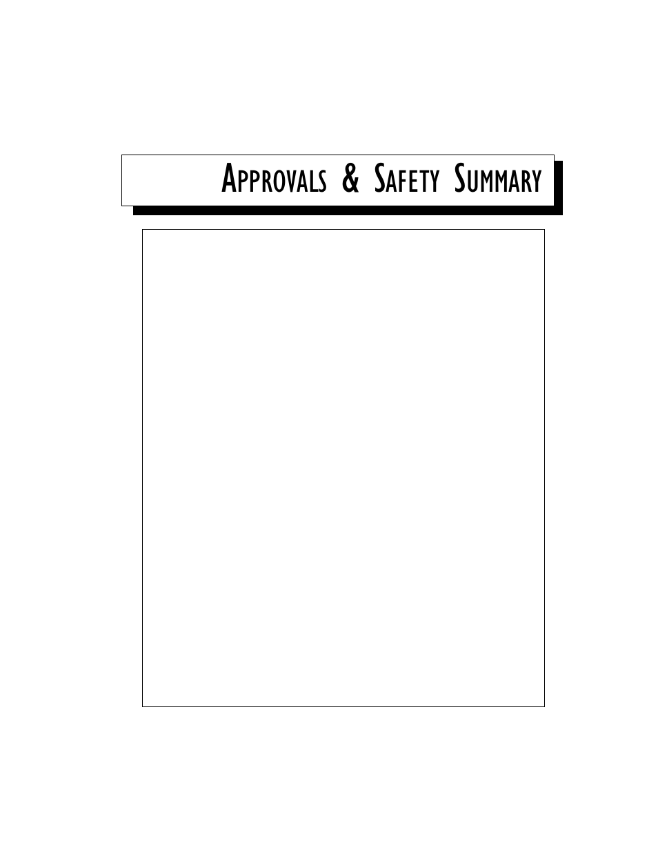 Approvals & safety summary, Pprovals, Afety | Ummary | Psion Teklogix 8570 User Manual | Page 11 / 124