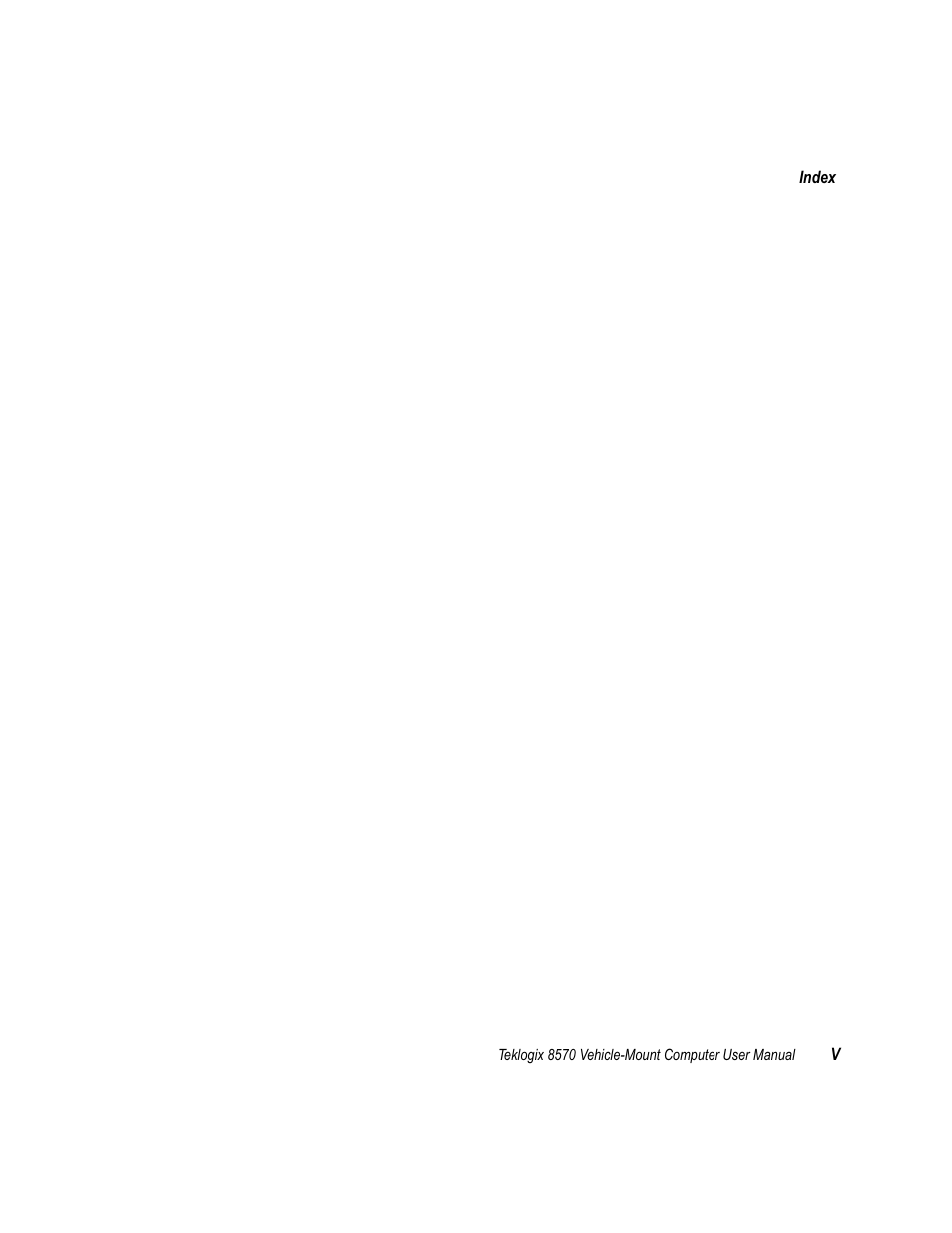 Psion Teklogix 8570 User Manual | Page 123 / 124