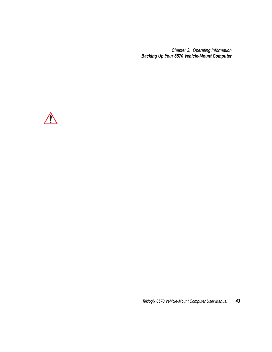 Psion Teklogix 8570 User Manual | Page 57 / 124