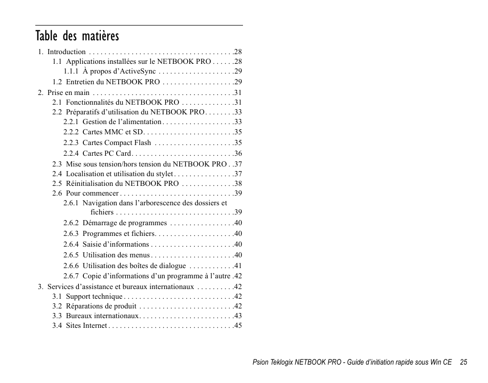 Psion Teklogix Notebook Pro User Manual | Page 27 / 72