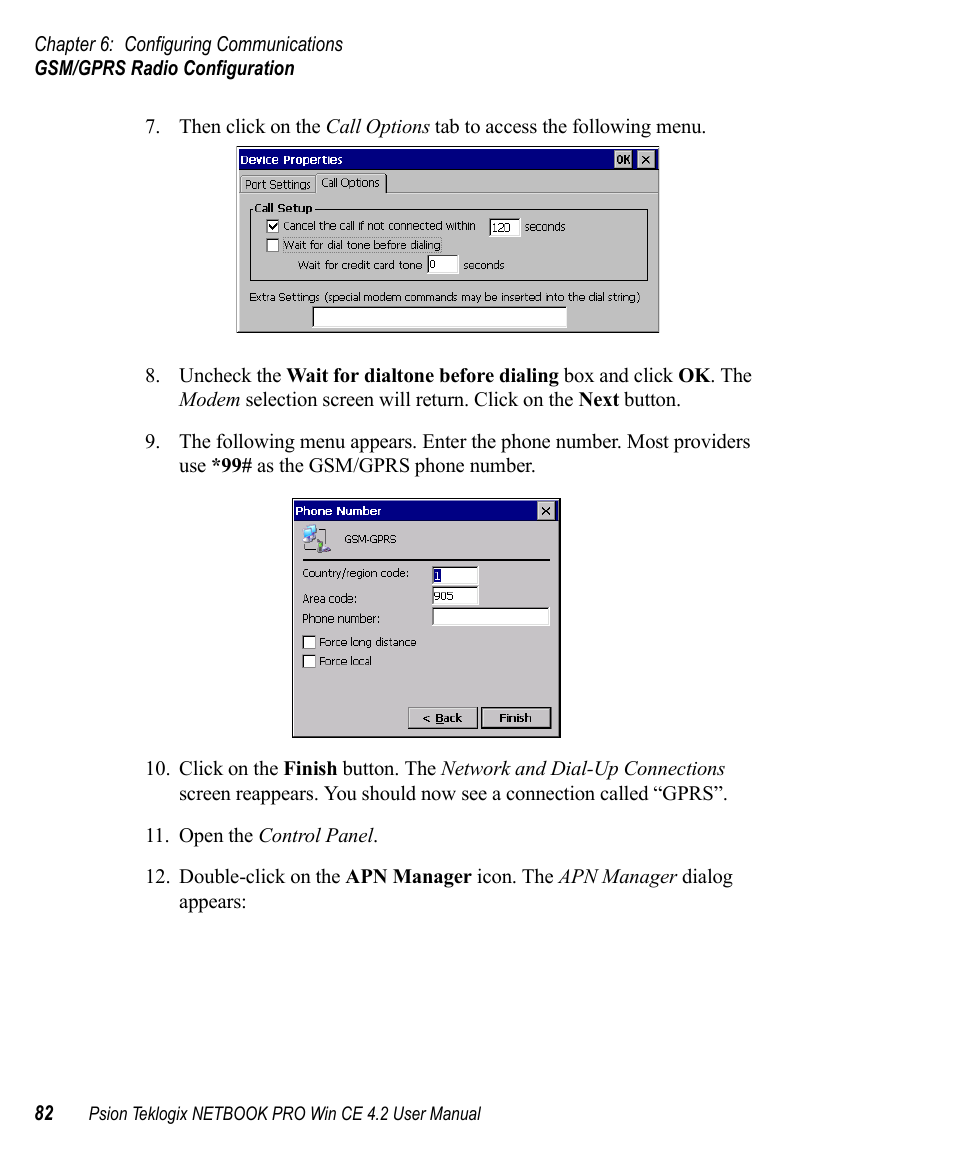 Psion Teklogix Win CE 4.2 User Manual | Page 100 / 152