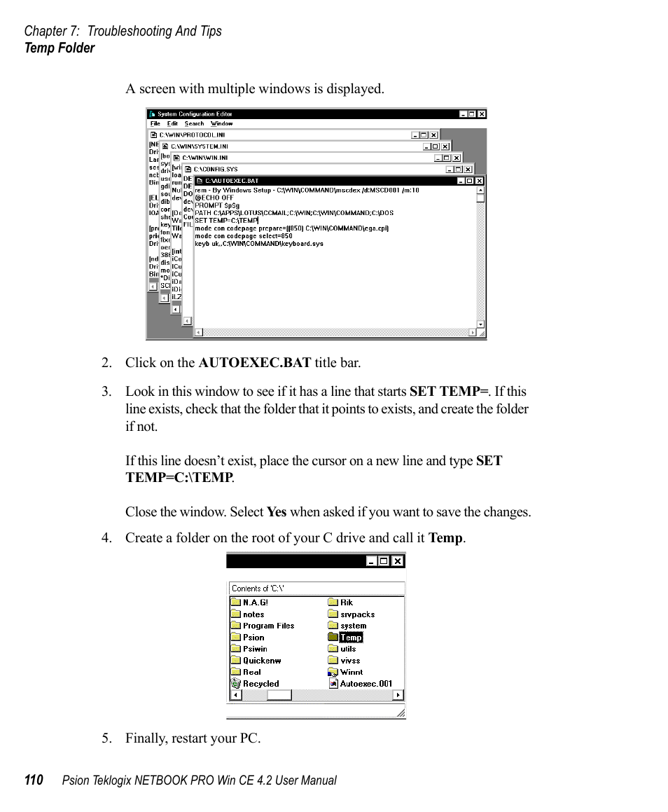 Psion Teklogix Win CE 4.2 User Manual | Page 128 / 152