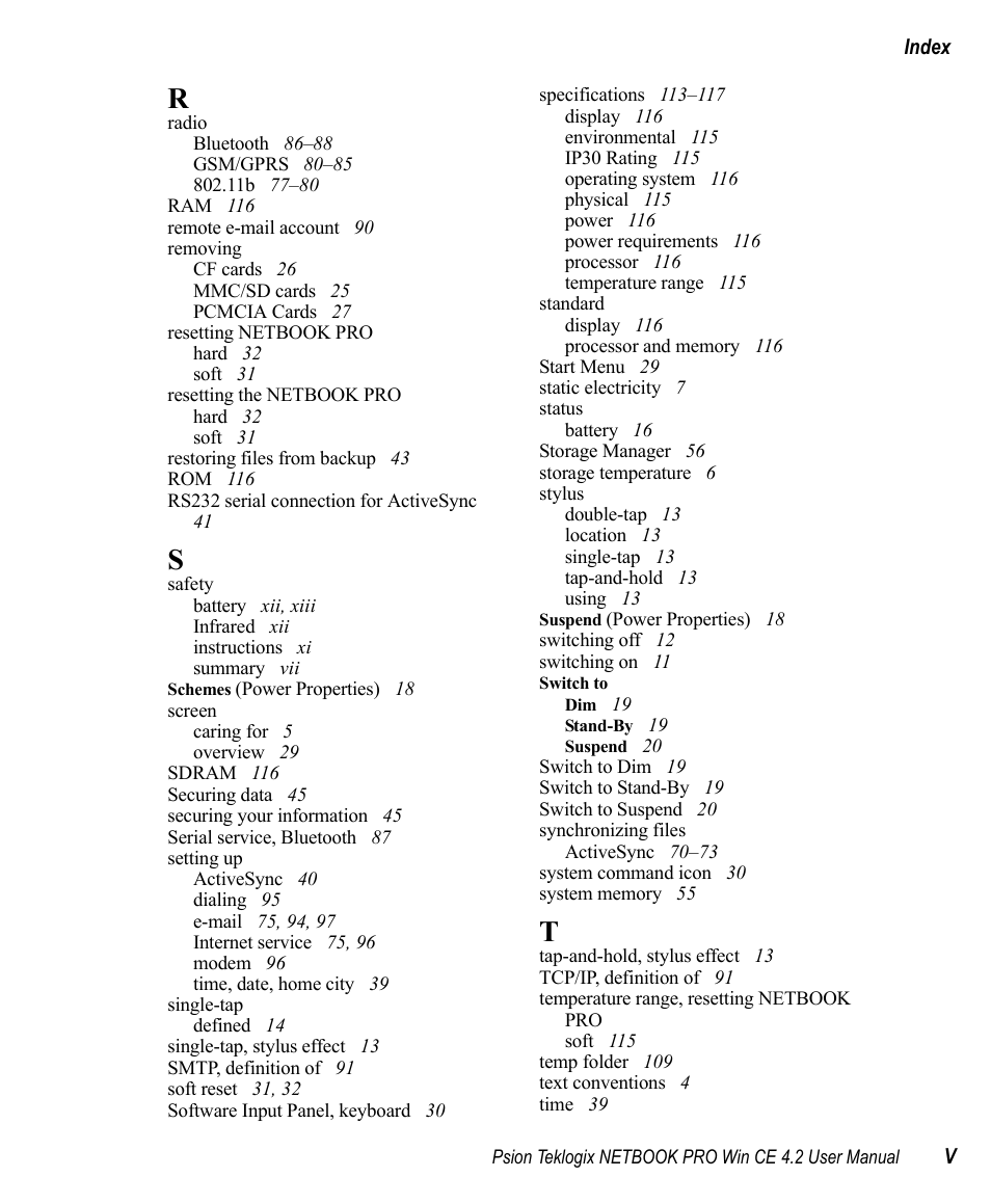 Psion Teklogix Win CE 4.2 User Manual | Page 151 / 152