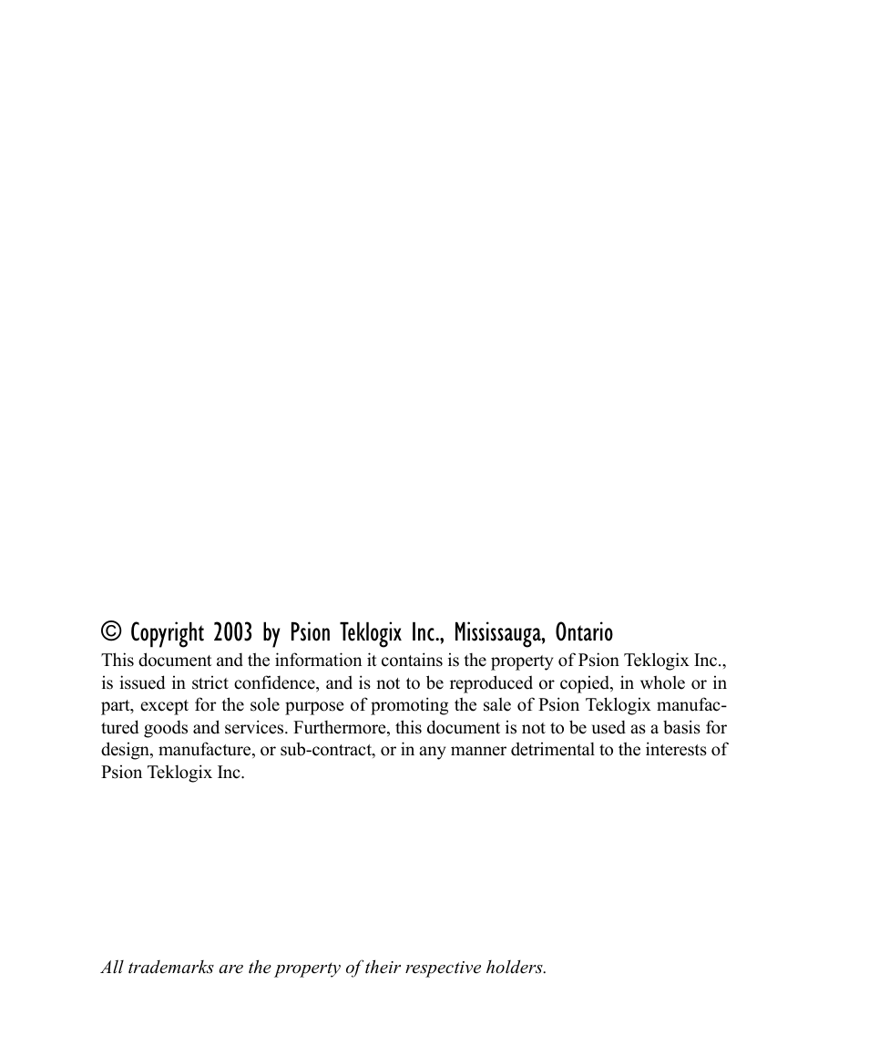 Psion Teklogix Win CE 4.2 User Manual | Page 2 / 152