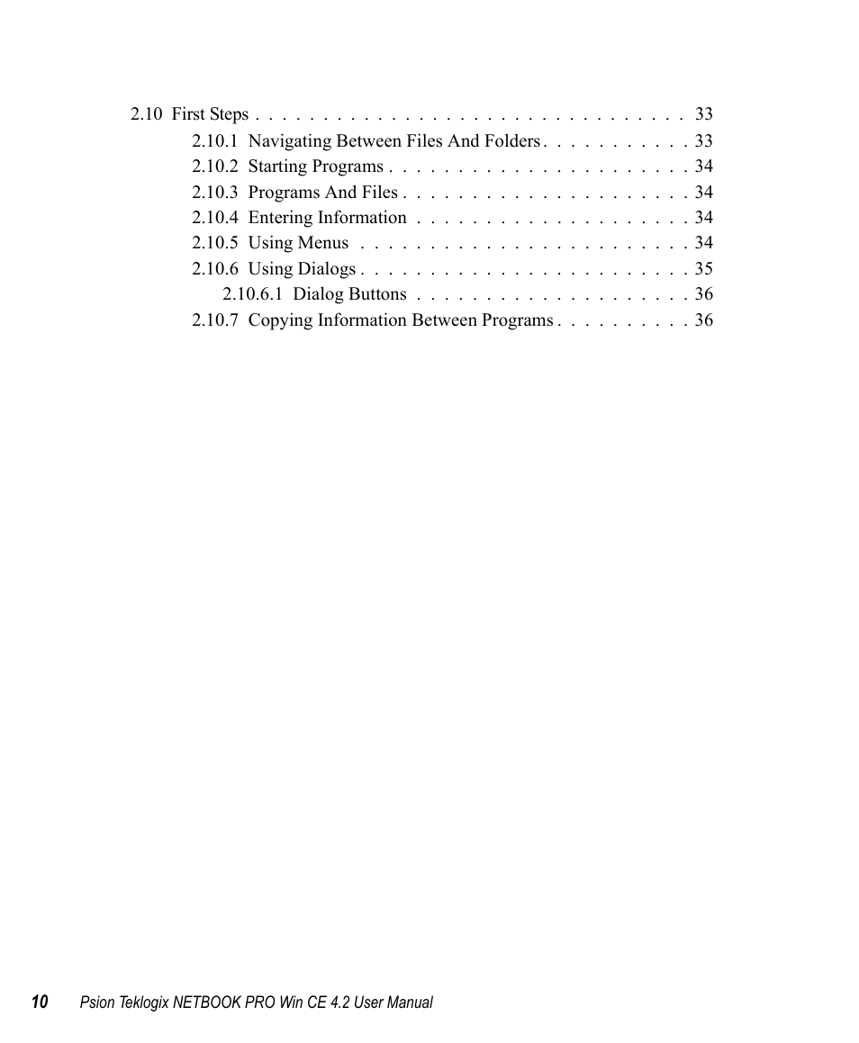 Psion Teklogix Win CE 4.2 User Manual | Page 28 / 152