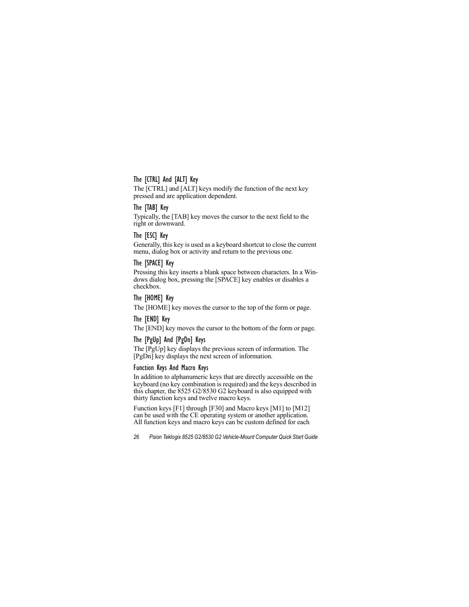 Psion Teklogix Vehicle-Mount Computer 8530 G2 User Manual | Page 32 / 60